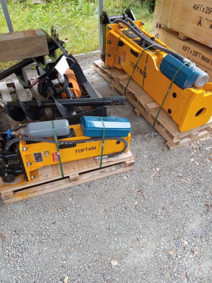 Toft 450 Excavator Breaker Attachment. New!