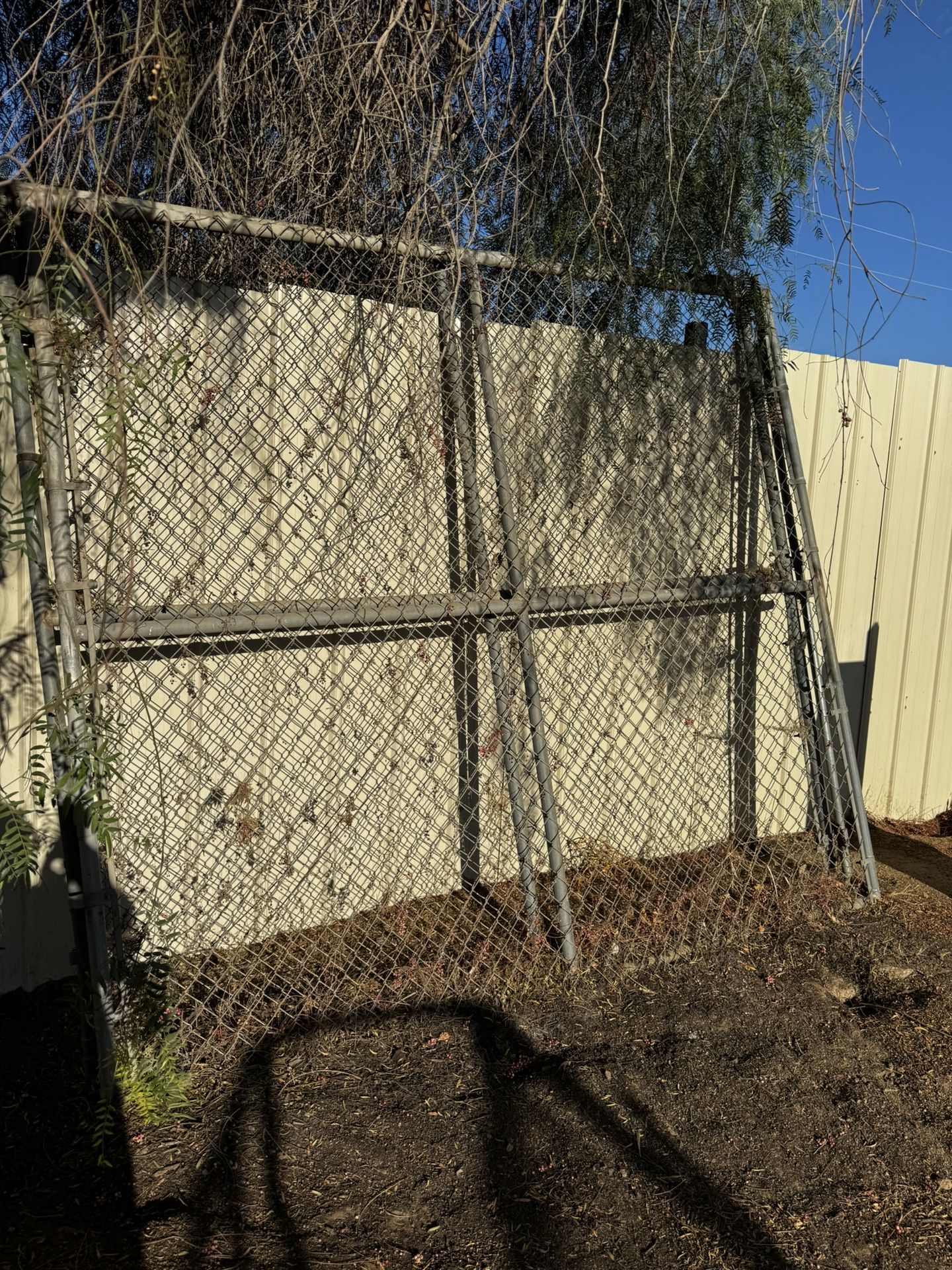 Opening Fence Gate.