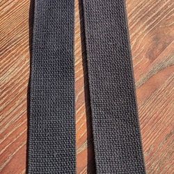 Levy's MC8 Cotton & Genuine Suede Leather Guitar & Bass Strap - Black