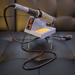 Nippon America 79B100SS Adjustable Soldering Iron Station w/ Helping Hands