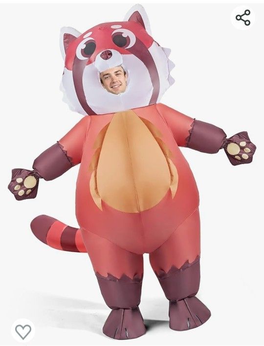 Mei Mei Red Panda Costume - Blow Up - Adult Size