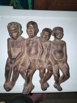 Vintage African Art Window Sill/Shelf Sitter