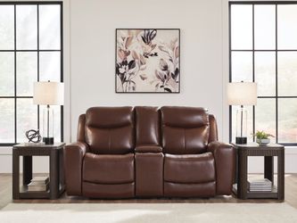 Momentum Moves Mahogany PWR REC Loveseat/CON/ADJ HDRST (Online Special Price)