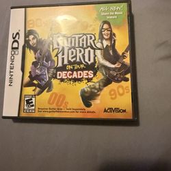 Guitar Hero On Tour Decades  (Nintendo DS,