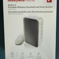 Portable wireless doorbell