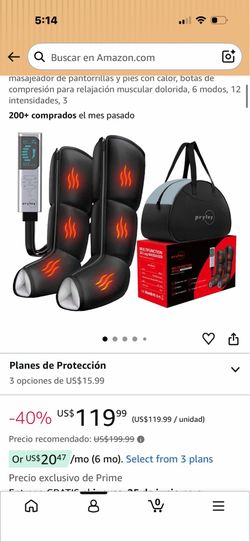 Botas para masaje