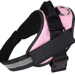 Dog Harness Light Pink Color Vest