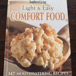 Hardcover Southern Living Light and East Comfort Food Cookbook