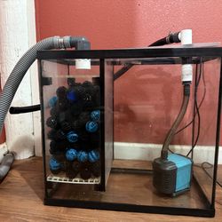 Sump tank and return pump