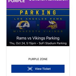 Rams Vikings Tickets Parking
