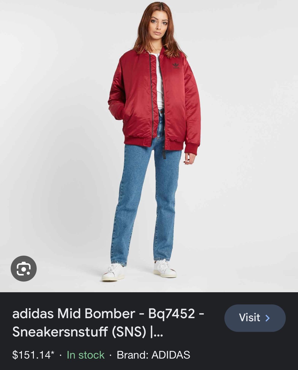 Adidas Women’s Bomber Jacket