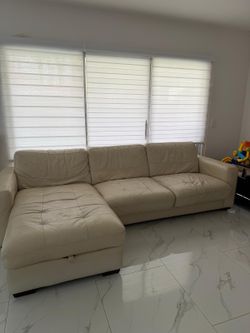 Leather Sectional Sleeper