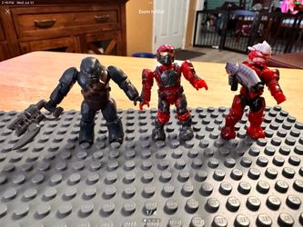 Halo Mega Bloks Figures