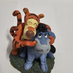 Disney Simply Pooh "So this is what Smiling Feels Like" Eeyore & Tigger Figurine