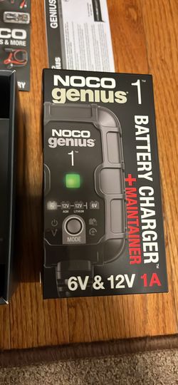 Noco Genius 1 6V & 12V Car/Truck/SUV Battery Charger +Maintainer