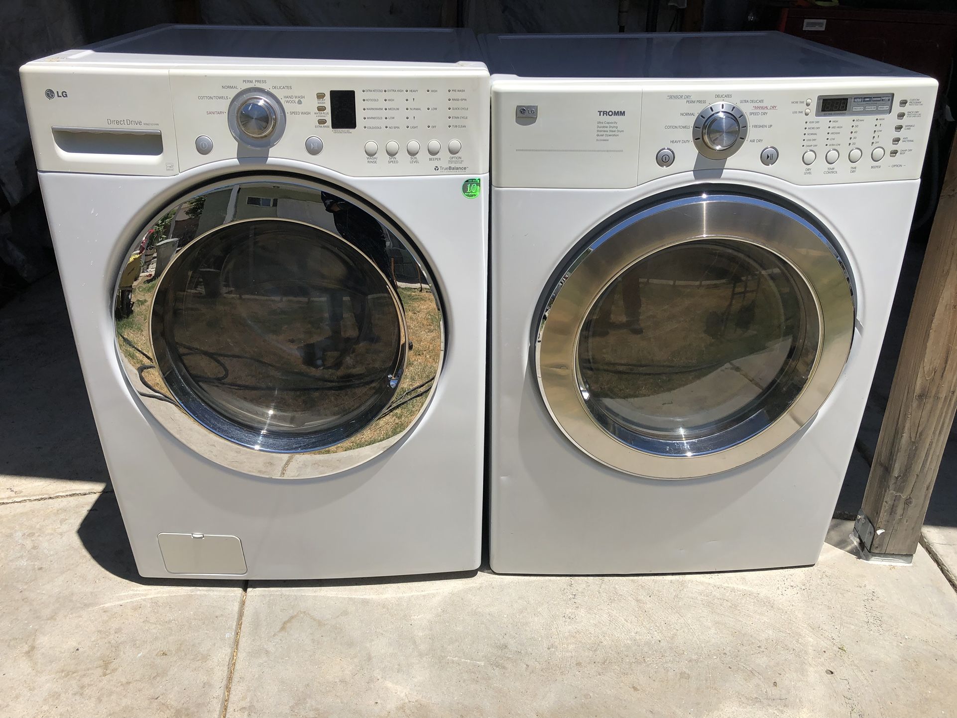 LG Washer And Dryer For Sale