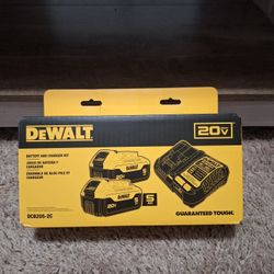 Dewalt Battery Kit New