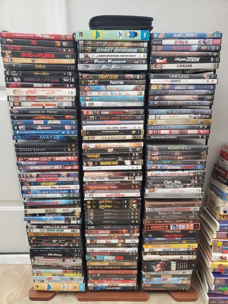 435 Movies - Blueray, DVD, VHS