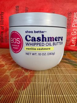 EOS Cashmere whipped oil butter