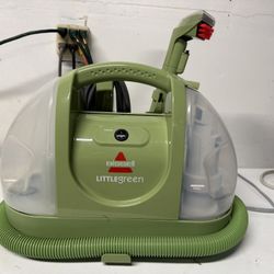 Bissell little green machine With Shampoos 