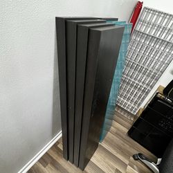Laminate Floating Shelves Black
