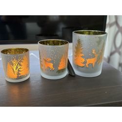 Christmas Candle Holders