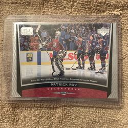 Patrick Roy Hockey Card