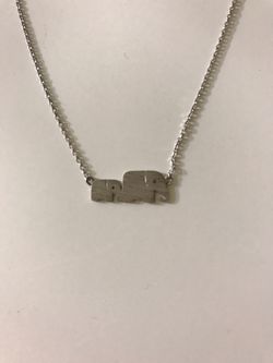 Elephant necklace