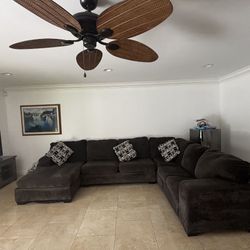 3 Piece Couch Set With Pillows 