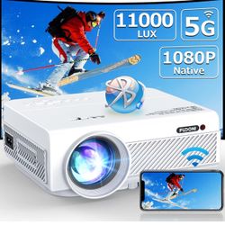Projector with WiFi and Bluetooth