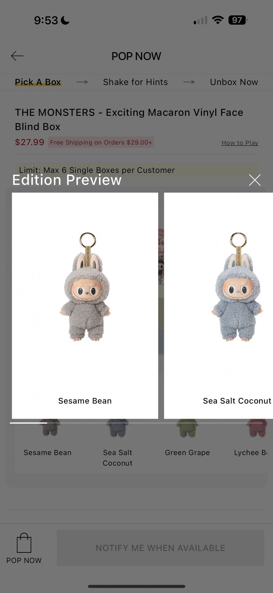 Sesame bean labubu 