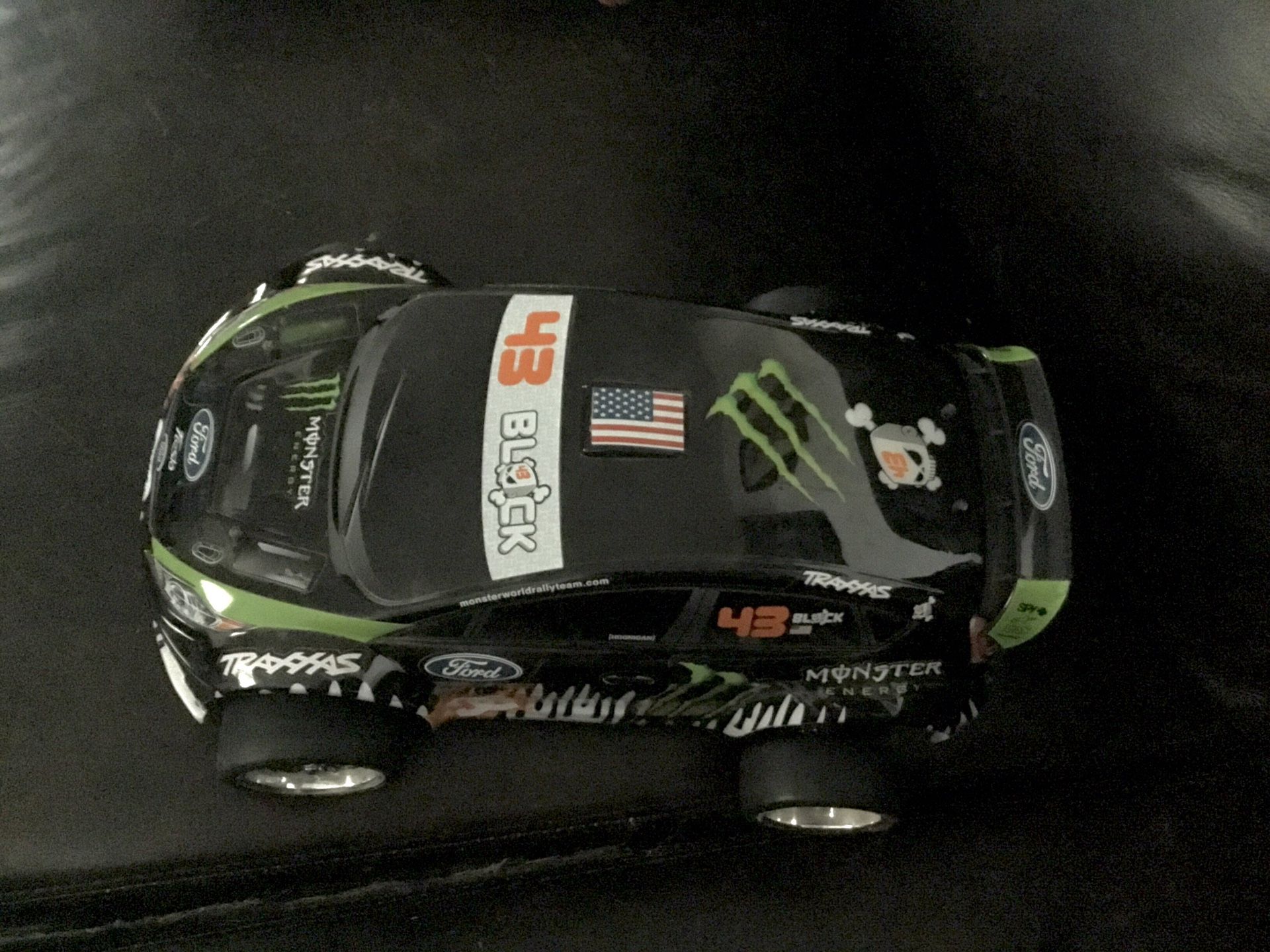 Traxxas Ken Block 43 1/16 Fiesta Rally Brushless RC VXL Wide Frame