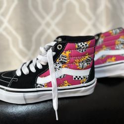Vans SK8-Hi BMX Shoes-Fuchsia Fedora