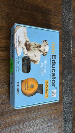 Educator Dog Training - Brand New!