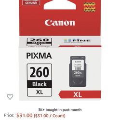 Canon ink 260 Black XL 