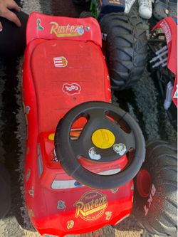 Lightning McQueen and spider man car