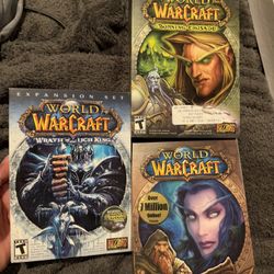 World Of Warcraft complete Set