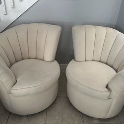 Two Sofa Chairs - Art Deco style
