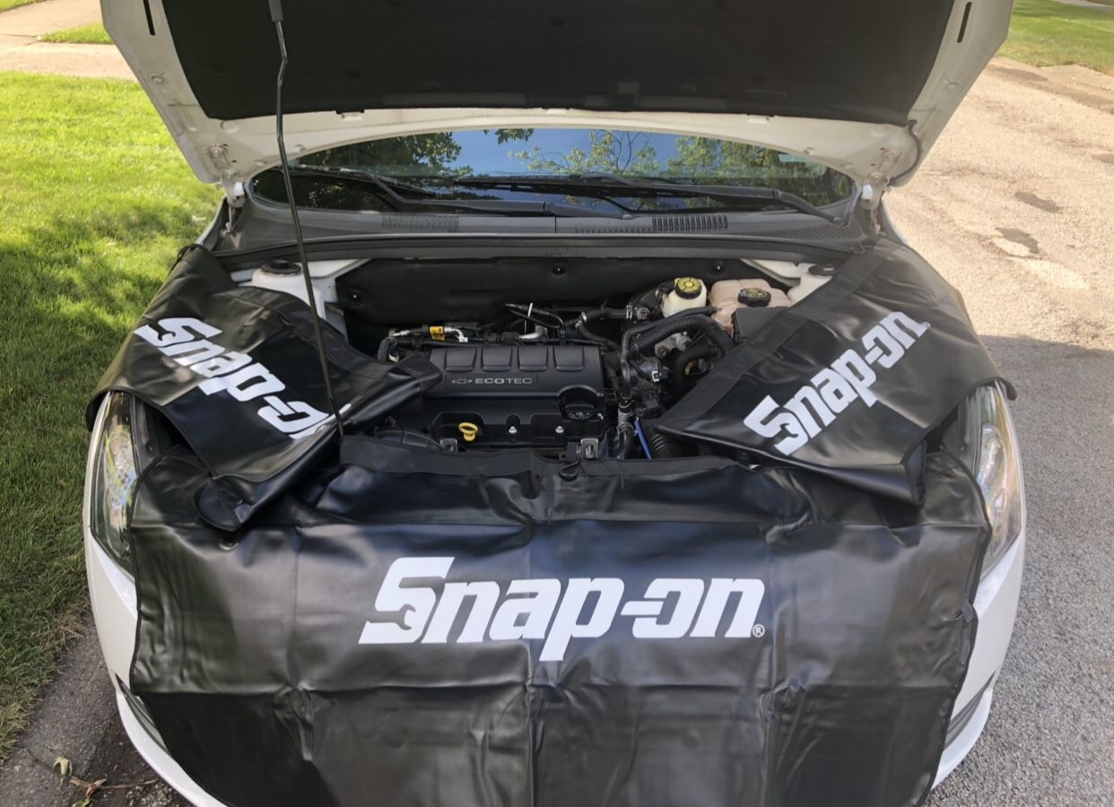 Snap On Custom Car Mechanic Fender Covers