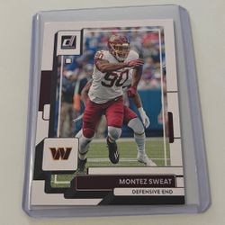 2022 Donruss Montez Sweat #184 Washington Commanders