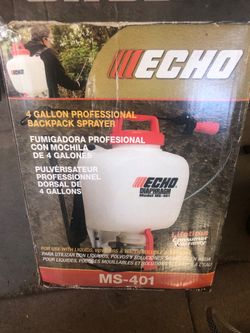 4 Gal. backpack sprayer