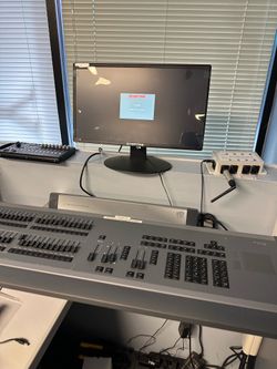Light board, lights, monitor and cables $350