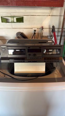 Vintage Technics RS-TR210 Stereo Double Cassette Deck – Works Great
