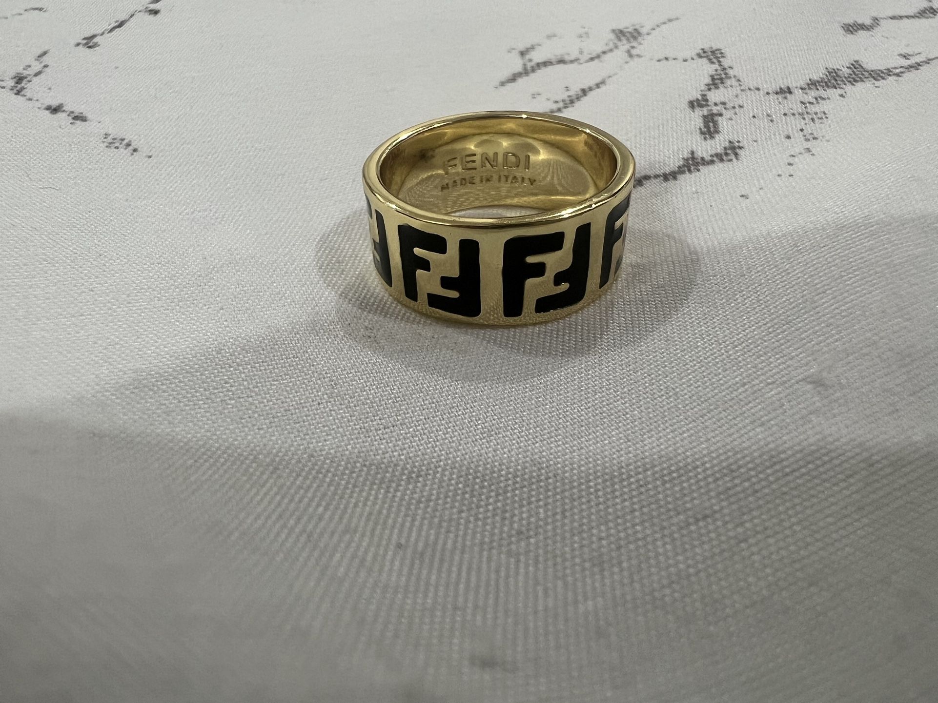 Gold Filled Fendi Ring