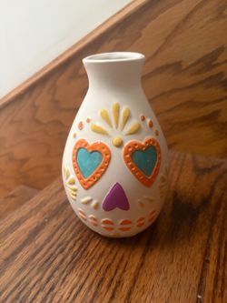 Day of the Dead Ceramic Vase