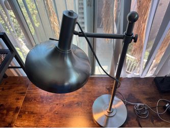 Adjustable Desk Lamp / Industrial Table Lamp – $30
