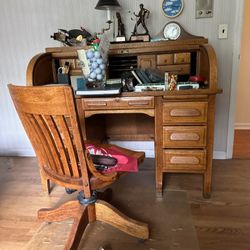 Antique Rolltop Desk