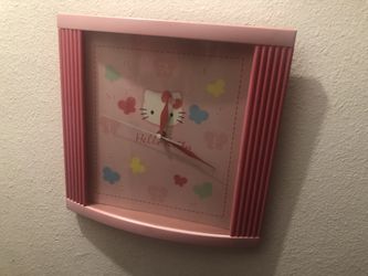 Vintage Hello Kitty Wall Clock 