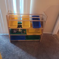 Tubi Toy Storage Box Organizer 