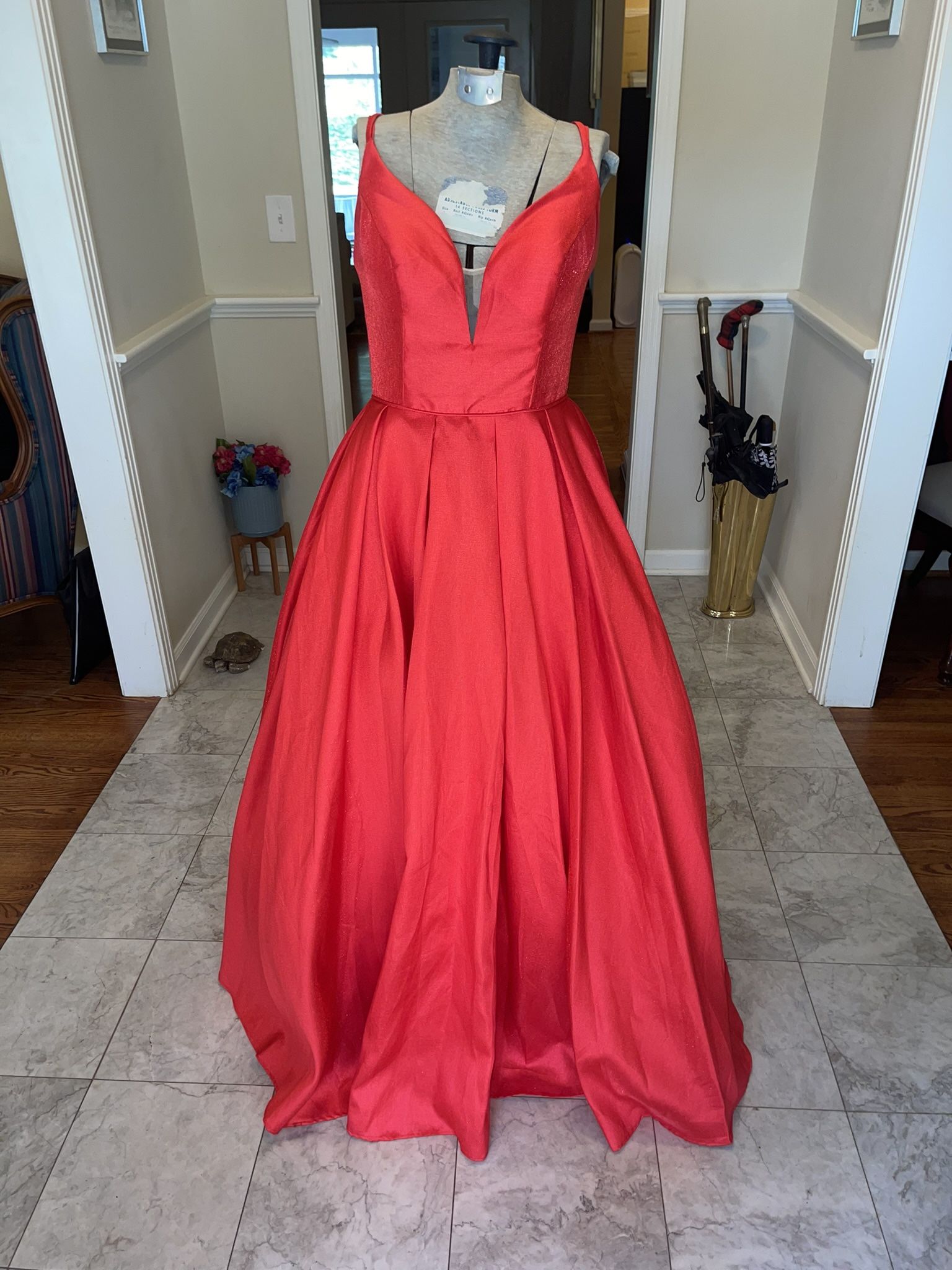 Red Juliet Ballgown 